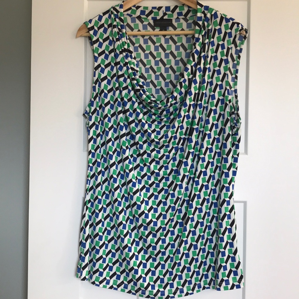 EUC Worthington cowl neck top size XL